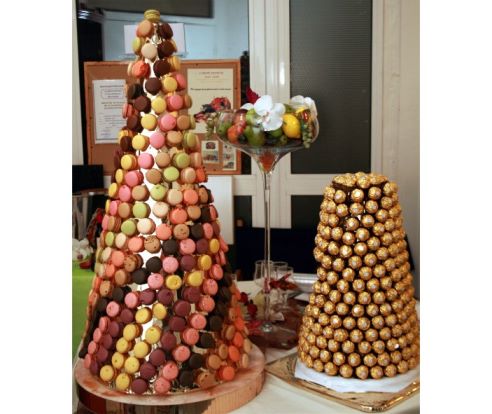 pièce-montée-macarons