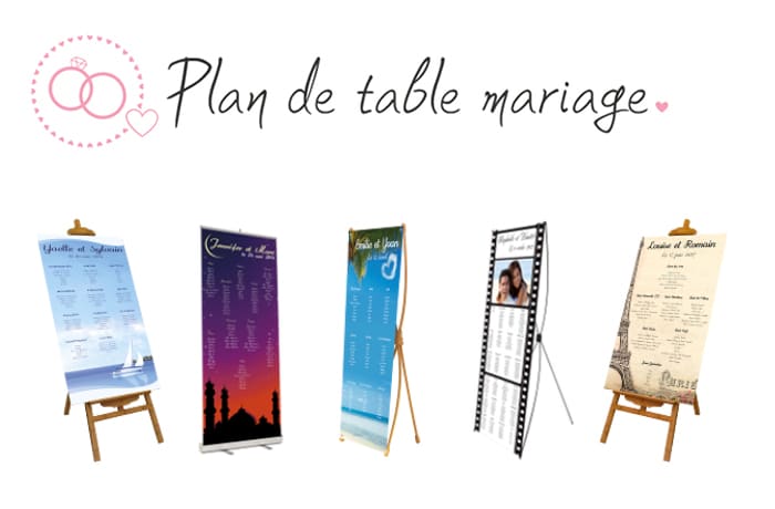 Plan de table mariage