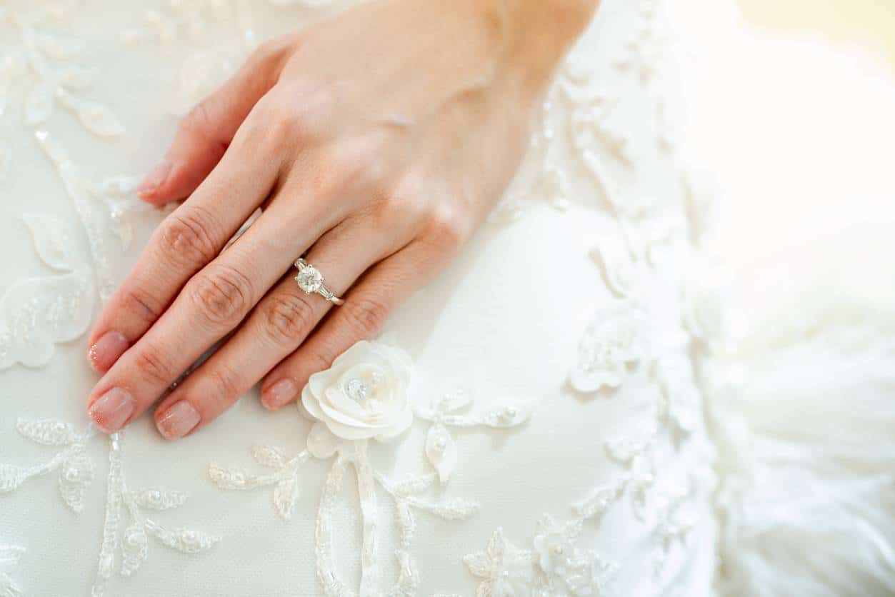 bague de fiançailles diamant