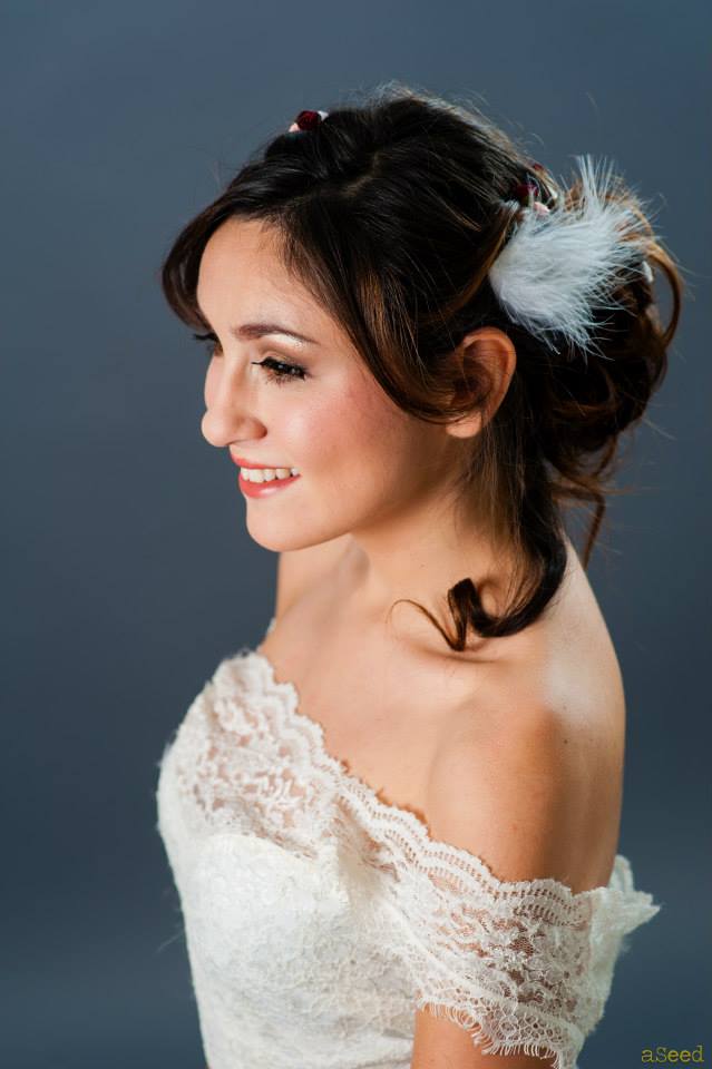 mariée maquillée