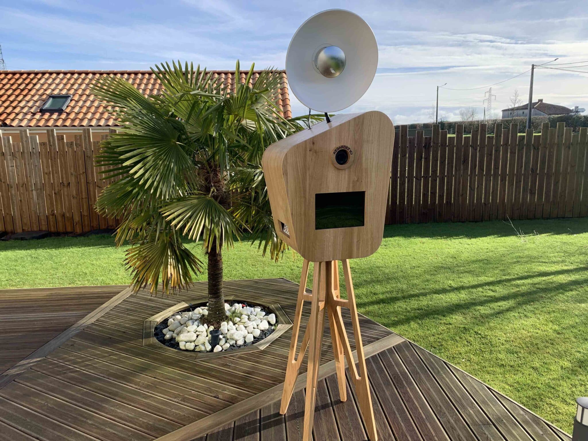 photobooth en bois