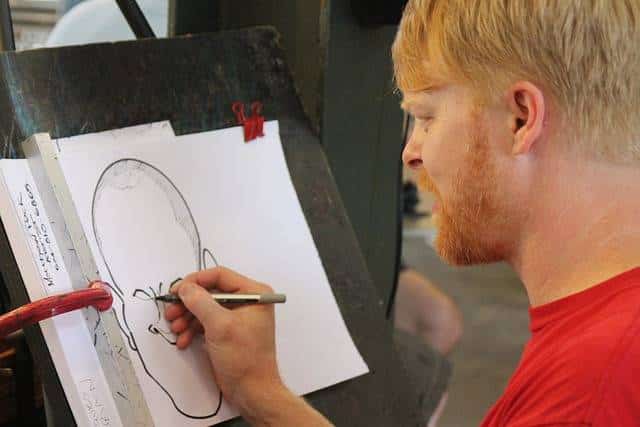 caricaturiste mariage